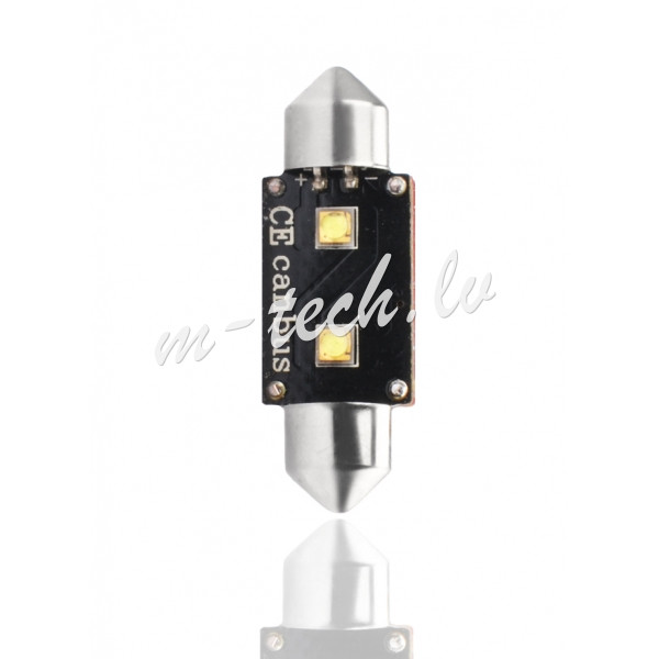 L336W - Dioda LED L336 - C5W 36mm 6W 12V CANBUS - biała Rīga - foto 1