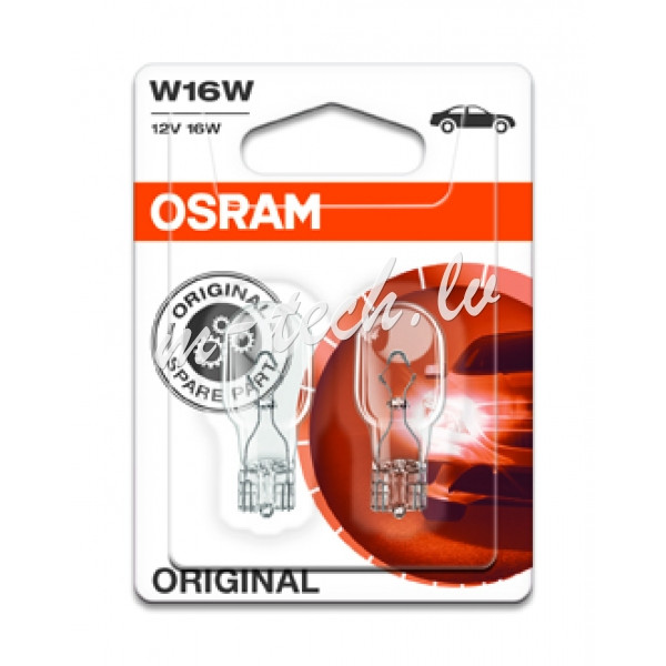 O921NA - OSRAM 921NA WY16W 16W 12V W2.1x9.5d Rīga - foto 1