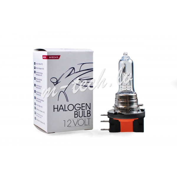 Z63 - Żarówka halogenowa M-TECH H15 12V 15/55W PGJ23t-1 Rīga - foto 1