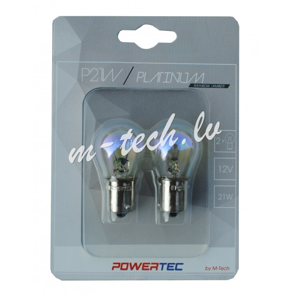 PTZRB19-02B - Powertec S25 12V 21W BA15s Rainbow Rīga - foto 1