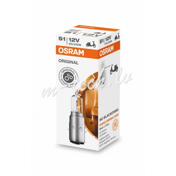 O64326 - OSRAM 64326 S1 BA20d 25/25W 12V Rīga - foto 1