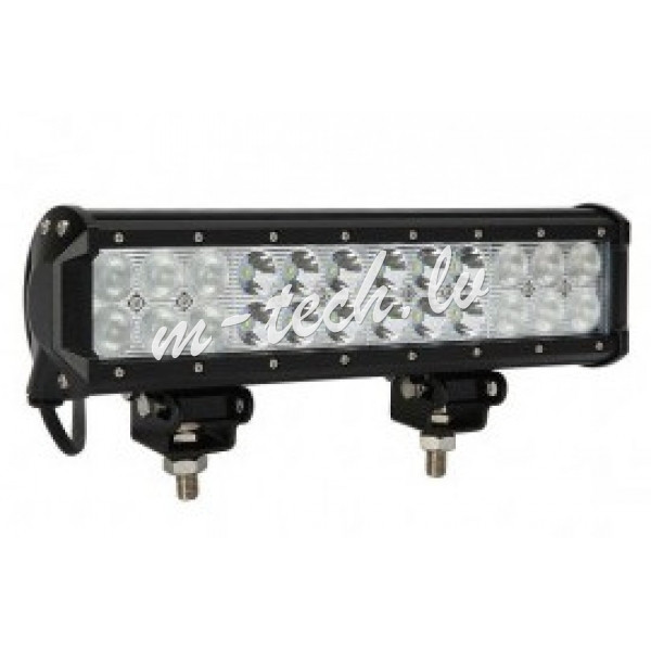 WLO604 - Light bar - double row - bottom bracket. 72W 12
