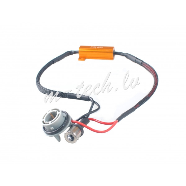 RE008 - Rezystor BA15s LED Warnning Canceller 25W/25ohm Рига - изображение 1