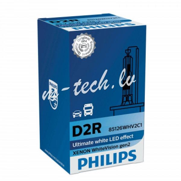 PH 85126WHVC1 - Philips D2R WhiteVision 85V35W P32d-3 C1 Rīga - foto 1