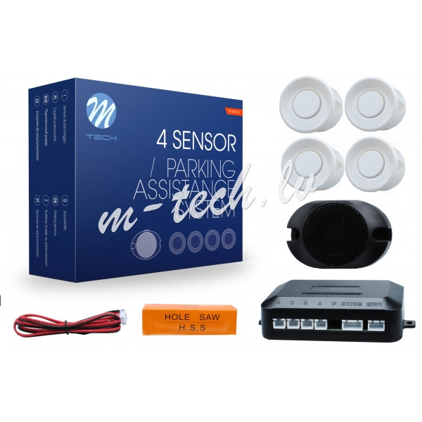 CP17W - Czujnik parkowania - CP17 18mm buzzer 4X biały Rīga - foto 1