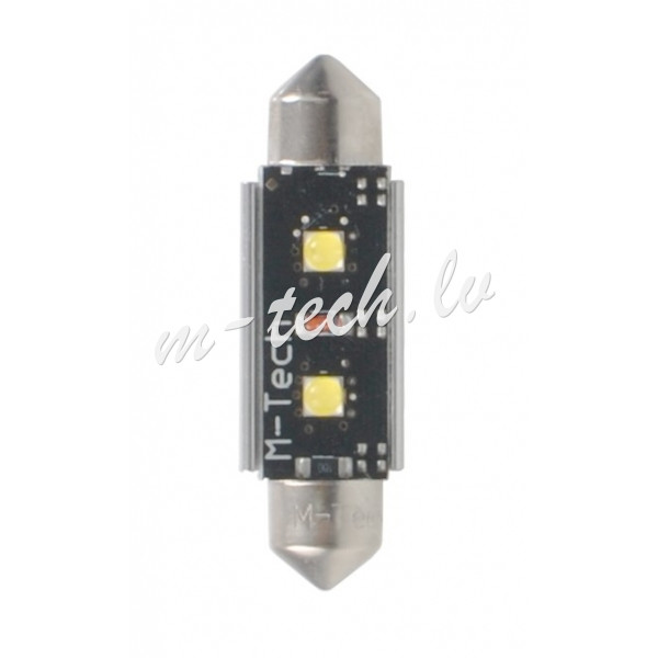 L813W - L813W - C5W 36mm 2xHP LED 12V White Рига - изображение 1