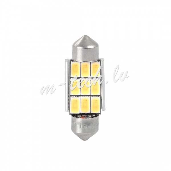 L815WW - L815WW - C5W 36mm 9xSMD5630 12V Warm White Рига - изображение 1