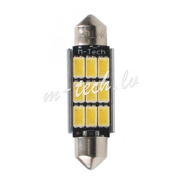 L816WW - L816WW - C5W 41mm 9xSMD5630 12V Warm White Рига - изображение 1