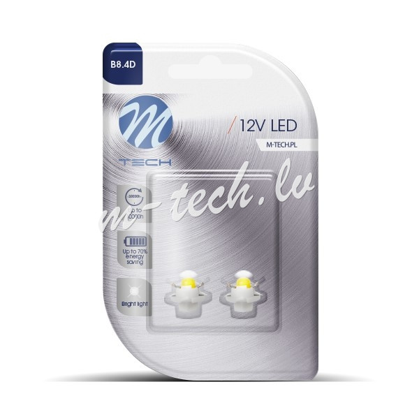 LB049W - Blister 2x M-TECH Econo LB049W - B8.4d walcowana White Rīga - foto 1