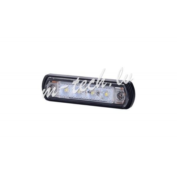 WMLHOR675 - HORPOL lampa LED obrysowa - HOR65 LD675 pom. z odblaskiem gum. 12/24V ECE Рига - изображение 1
