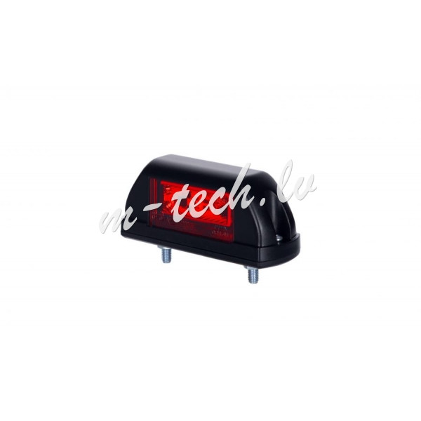 WMLHOR703 - HORPOL lampa LED obrysowa - HOR63 LD703 biało-czerw. 12/24V ECE Rīga - foto 1