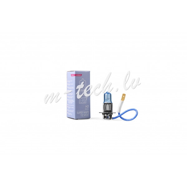 ZSW3 - M-TECH SuperWhite H3 12V 55W PK22s Rīga - foto 1