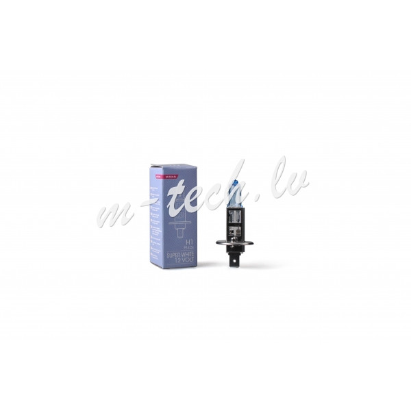 ZSW1 - M-TECH SuperWhite H1 12V 55W H1 P14.5s Rīga - foto 1
