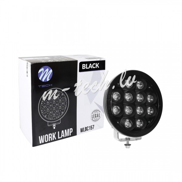 WLBC157 - Driving light M-TECH BLACK SERIES 12x5W LED 12-48V 72W 9