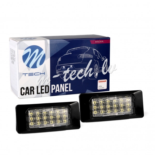 CLP101 - 18SMD AUDI/VW LED License Plate Light Rīga - foto 1