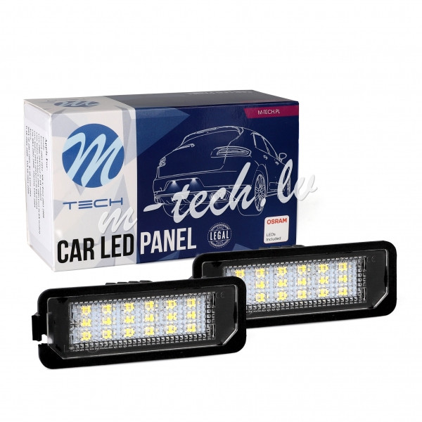 CLP103 - 18SMD VW GOLF6  LED License Plate Light Rīga - foto 1