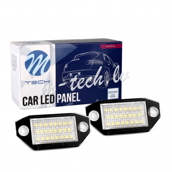 CLP110 - 18SMD FORD Mondeo MKIII LED License Plate Light Rīga - foto 1