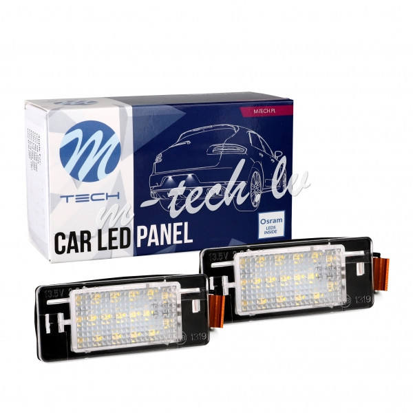CLP111 - 18SMD OPEL Vetra C LED License Plate Light Rīga - foto 1