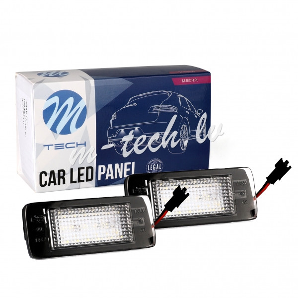 CLP112 - 18SMD OPEL Astra J LED License Plate Light Rīga - foto 1