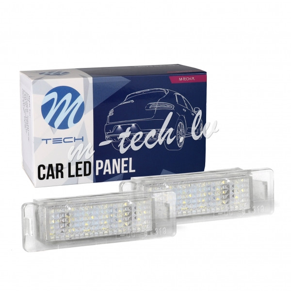 CLP114 - 18SMD OPEL Astra F LED License Plate Light Rīga - foto 1
