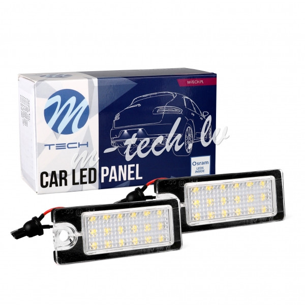 CLP118 - 18 SMD VOLVO V70 LED License Plate Light Rīga - foto 1