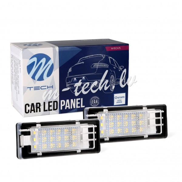 CLP124 - 18SMD RENAULT Clio LED License Plate Light Rīga - foto 1