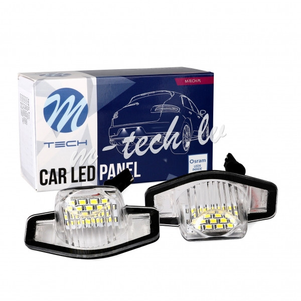 CLP116 - 18SMD HONDA JAZZ LED License Plate Light Rīga - foto 1