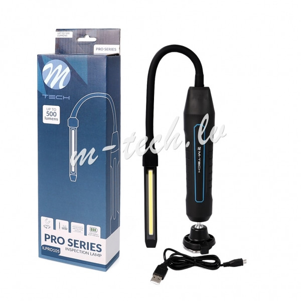 ILPRO105 - Lampa Inspekcyjna M-TECH PRO 5W COB + 1 LED Рига - изображение 1