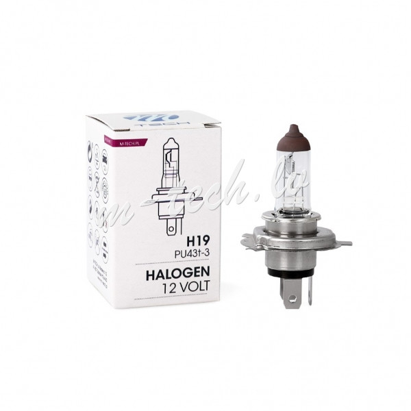 Z129 - Żarówka halogenowa M-TECH H19 12V60/55W PU43t-3 Rīga - foto 1