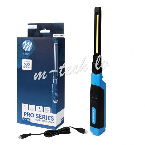 ILPRO104 - Lampa Inspekcyjna M-TECH PRO 5W COB + 1 LED Rīga - foto 1