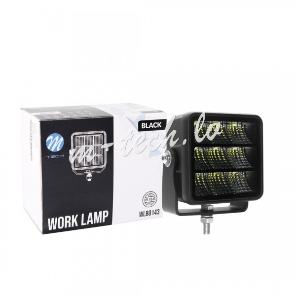 WLBO143 - Work light M-TECH BLACK SERIES - 9 x 5W LED 45W 10-32V. flood Rīga - foto 1