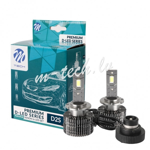 LZXD2S - M-TECH D2S LED - Plug'Play - 2pcs/set Rīga - foto 1