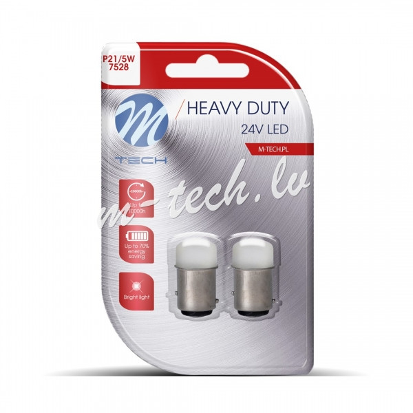 LB938W - Blister 2x M-TECH HD LB938 BAY15d. 9xSMD3014 24V. White Rīga - foto 1