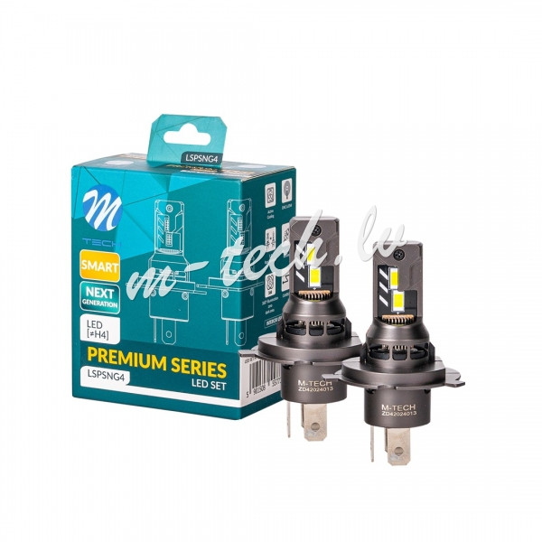 LSPSNG4 - LED SET M-TECH PREMIUM SMART NEXT GENERATION SERIES H4 Rīga - foto 1