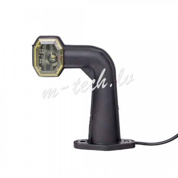 WSM224 - Lampa obrysowa z homologacją ECE 2xLED 24V 0.5W biała/czerwona Rīga - foto 1