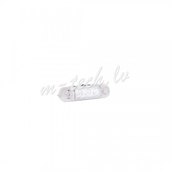 WSM230 - Lampa obrysowa z homologacją ECE 3xLED 24V 0.5W pomarańczowa Rīga - foto 1