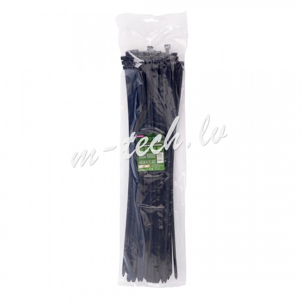 CTB-8X500 - Nylonowe opaski zaciskowe ROAD-TEQ wymiar:7.6x500mm. 100szt.. czarne Rīga - foto 1