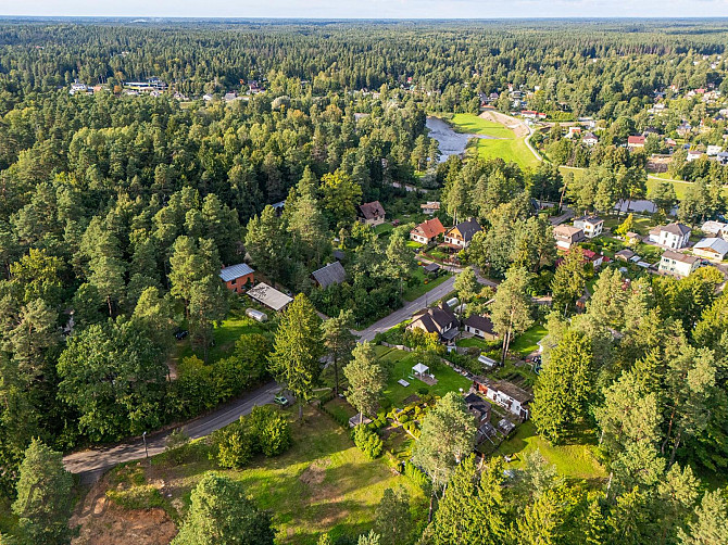 Pārdod izlīdzinātu taisnstūra zemesgabalu  1620 m2 Pārogrē privātmājas būvniecībai. Ogre un novads - foto 5