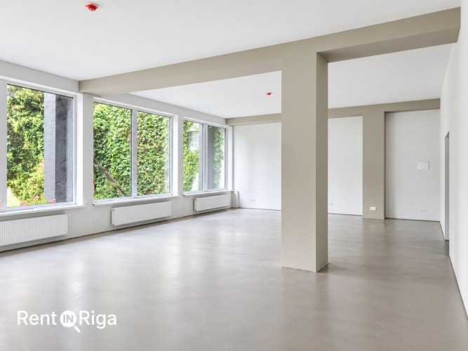 Iznomā kvalitatīvas tirdzniecības un pakalpojumu telpas modernā biznesa kvartālā ar Rīga - foto 1