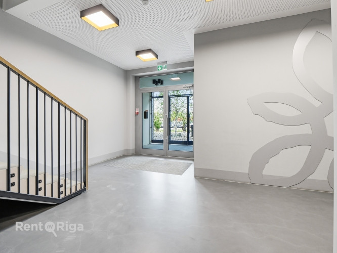 Ekskluzīvs dzīvoklis ilgtermiņa īrei Magdalēnas namā.  Iekštelpu platība  79,7 m.  Terase Rīga - foto 2