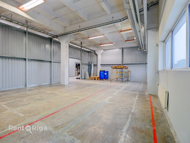 Apkurināmas noliktavas telpas Imantā, renovētā ēkā, 5. stāvā.  Regulārās formas telpa. Rīga - foto 3