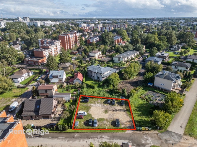Pārdošanā 1008 m zemesgabals privātmājas būvniecībai Kaķu ielā, Dārzciemā.  Īpašums Rīga - foto 1