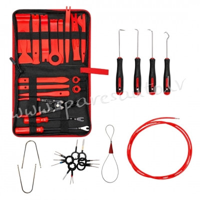 CT-RC54 - Car Trim Removal Tool Kit -40pcs - Plastmasas Turētāji - UNSORTED PLASTMASAS TURĒTĀJS Rīga - foto 1
