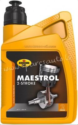 KR02220 - Divtaktu pussintētiskā eļļa KROON-OIL MAESTROL 1 L - Motoreļļa - UNSORTED AUTO PIEDERUMI Rīga - foto 1