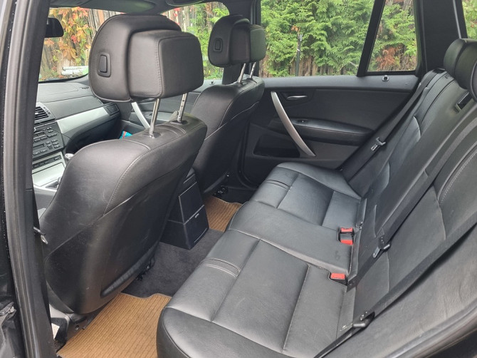 Продаю BMW X3 2007 года, внедорожник, дизель 2.0, механика. Пробег 285260 км, цвет чёрный... Юрмала - изображение 5