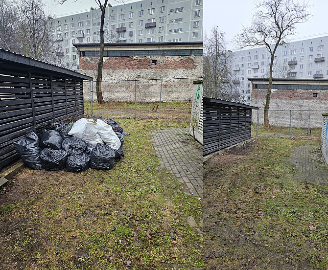 Būvniecības atkritumu izvešana (Rīga, Rīgas rajons): atkritumu maisu, reģipša, kartona, DSP,... Rīga - foto 3