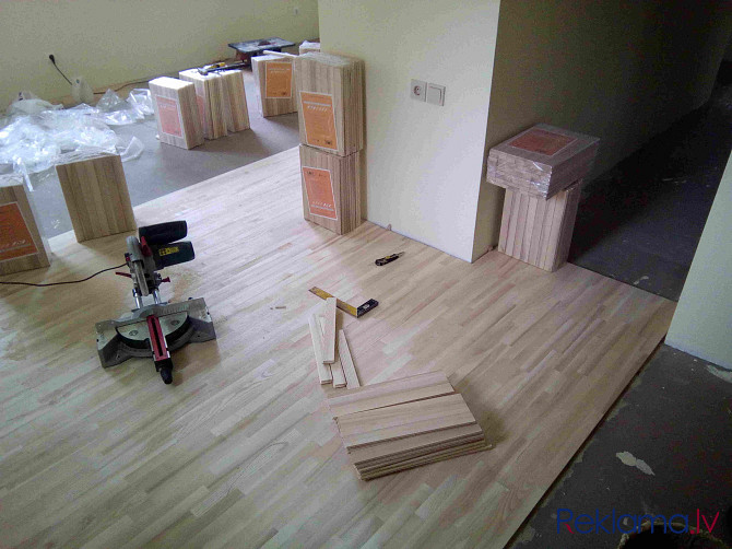 Parketa, Dēļu Grīdu Darbi - Работы по Дощатым и Паркетным Полам Rīga - foto 2
