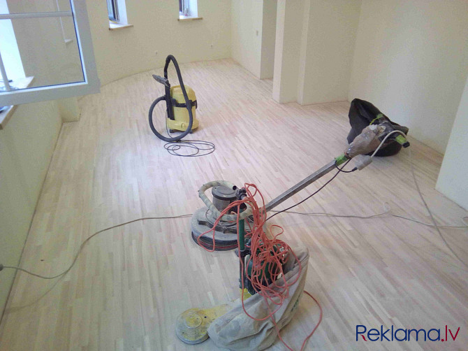 Parketa, Dēļu Grīdu Darbi - Работы по Дощатым и Паркетным Полам Rīga - foto 7