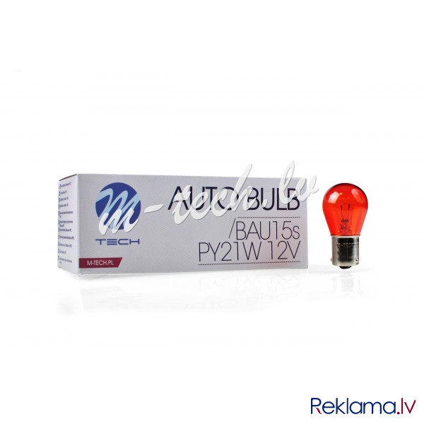 Z36 - M-TECH bulb BAU15s PY21W 21W 12V AMBER Рига - изображение 1