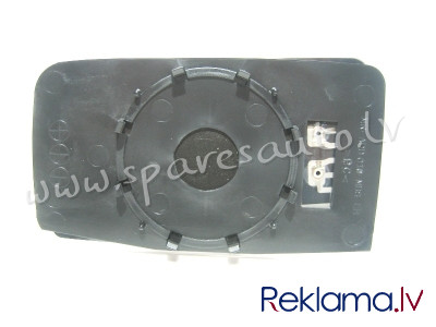 1307541E - 893857535F heated, flat, blue L - Spoguļa Stikls Ar Pamatni - AUDI 80  B4 (1991-1996) Rīga - foto 1